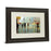 Classy Living Rainy City Stroll Wall Art Double Mat 40"x34", Chocolate