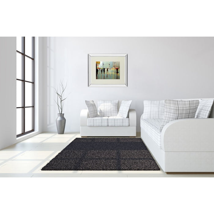 Classy Living Rainy City Stroll Wall Art 40"x34", Mirrored