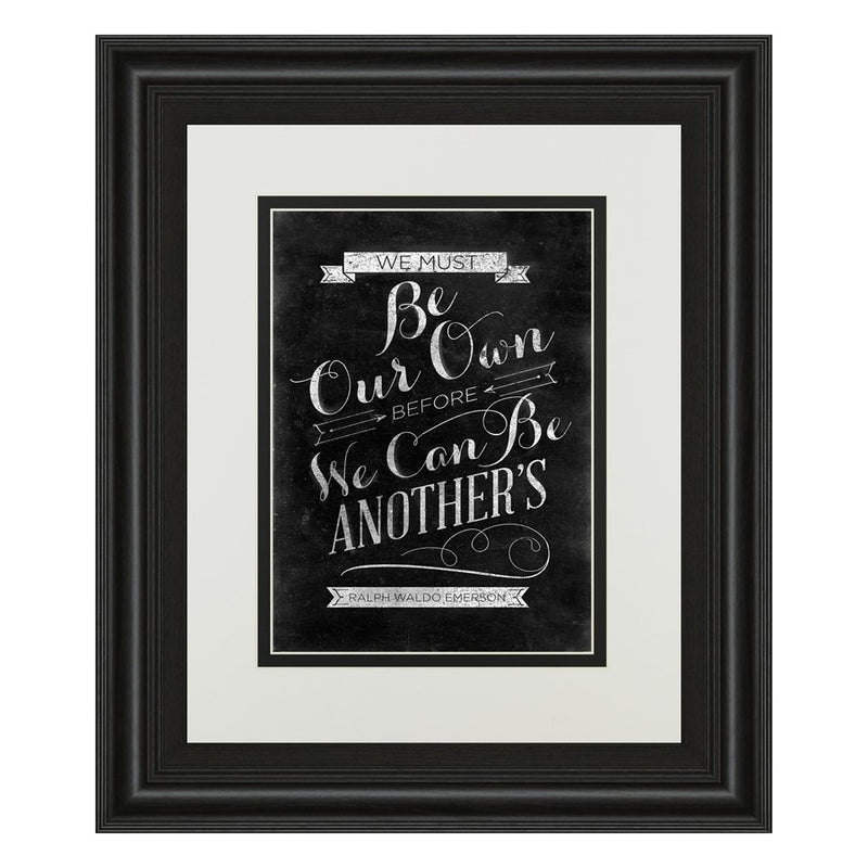 Classy Living Be Our Own Wall Art Double Mat 34"x40", Midnight Aura