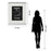Classy Living Be Our Own Wall Art 34"x40", Mirrored