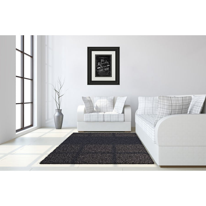 Classy Living No Remedy Wall Art Double Mat 34"x40", Midnight Aura Frame