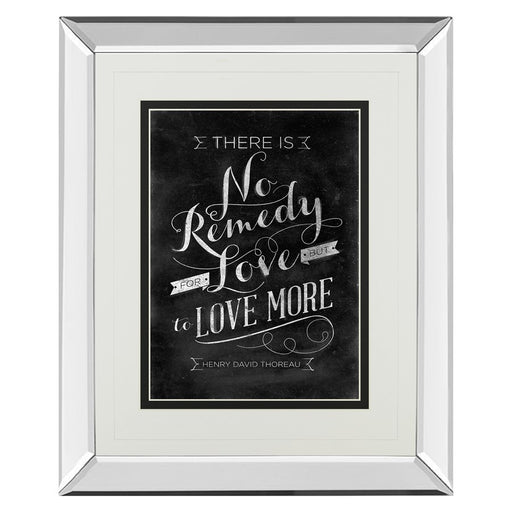 Classy Living No Remedy Wall Art 34"x40", Mirrored - DM5396MF