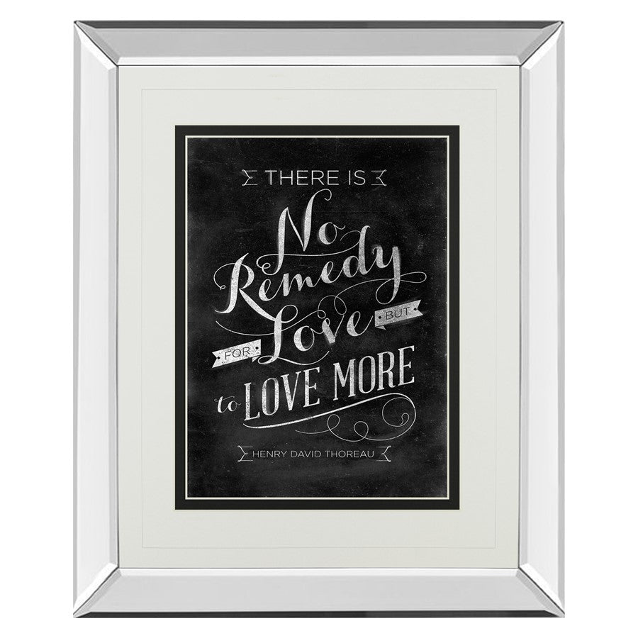 Classy Living No Remedy Wall Art 34"x40", Mirrored - DM5396MF