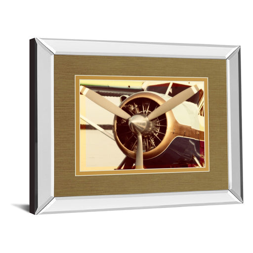 Classy Living Vintage Propeller Wall Art 40"x34", Mirrored