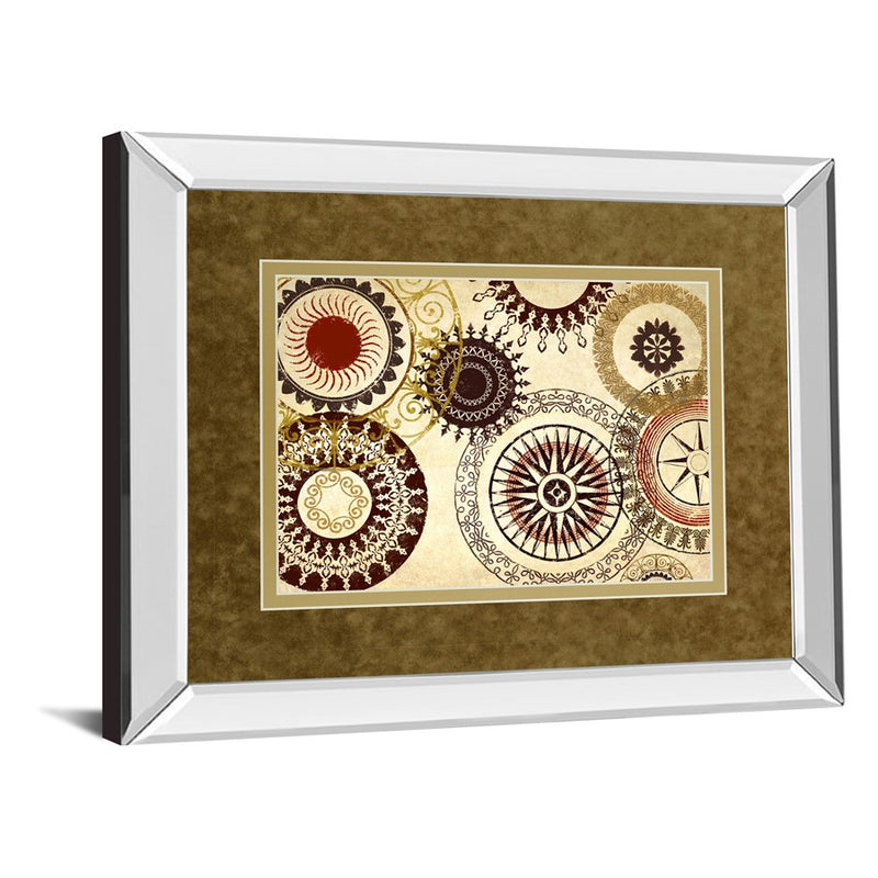 Classy Living Timeless Circles Wall Art 40"x34", Mirrored
