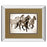 Classy Living Running Horses Wall Art 40"x34", Mirrored - DM5424MF