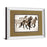 Classy Living Running Horses Wall Art 40"x34", Mirrored