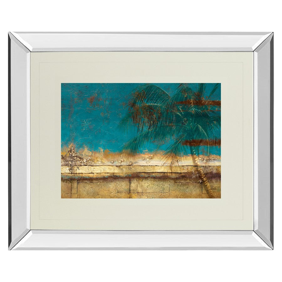 Classy Living Golden Shore Palm Wall Art 40"x34", Mirrored