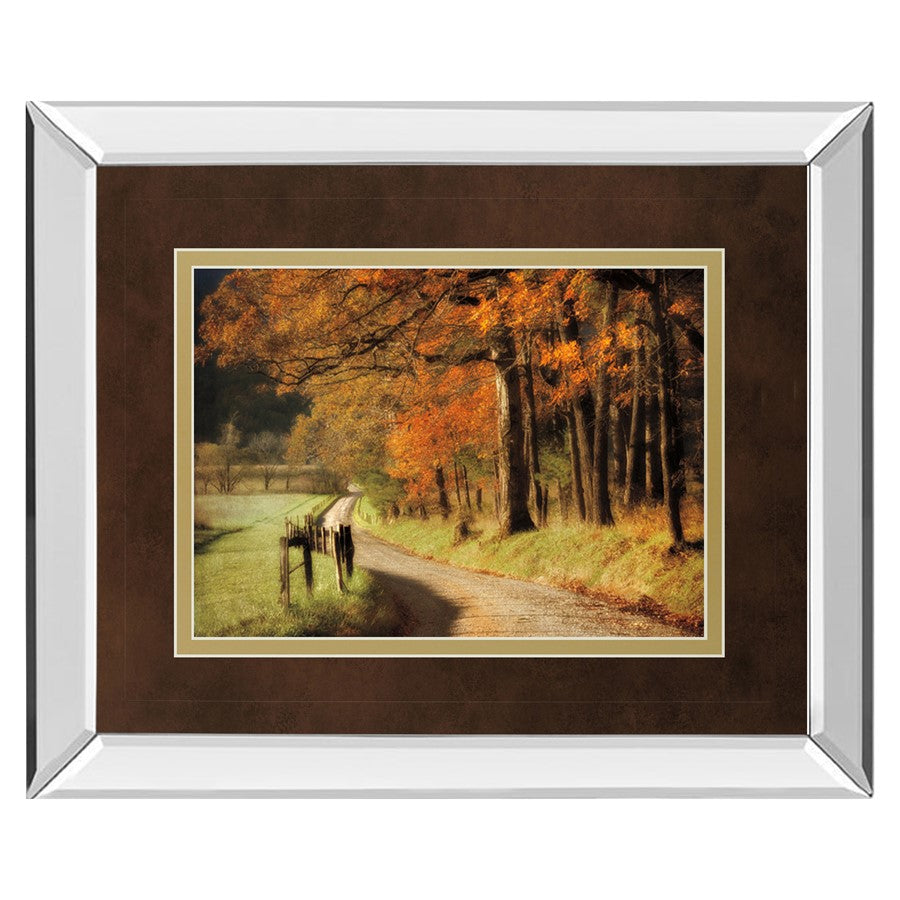 Classy Living Autumn Road Wall Art 40"x34", Mirrored - DM5441MF