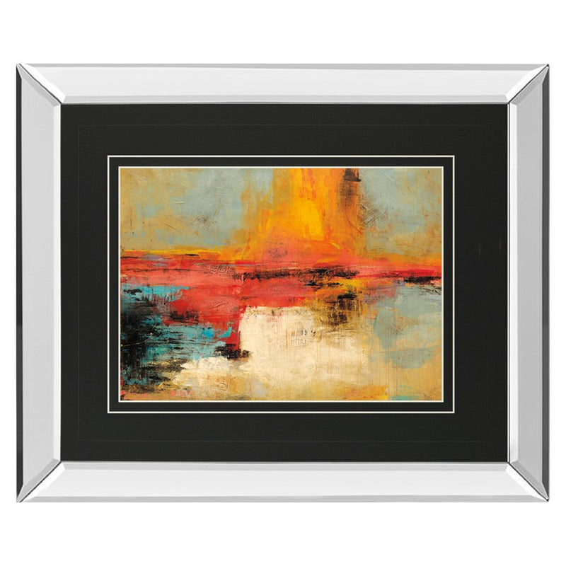Classy Living Vibrant Horizon Wall Art 40"x34", Mirrored