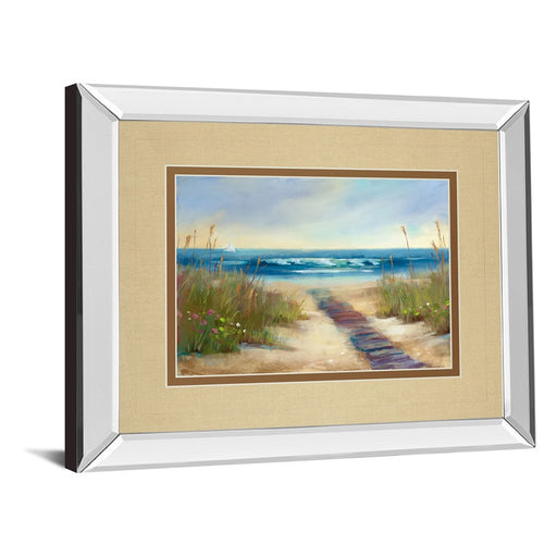 Classy Living Coastal Pathway Wall Art 40"x34", Mirrored
