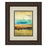 Classy Living Rain I Wall Art Double Mat 34"x40", Cinnamon Mocha