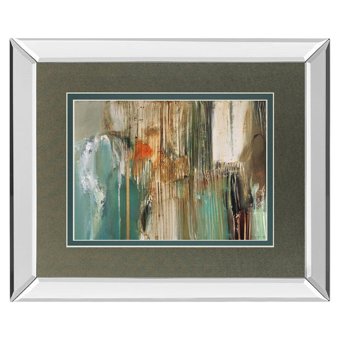 Classy Living Textured Abstraction Wall Art 40"x34", Mirrored