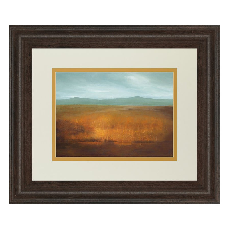 Classy Living Last Light Wall Art Double Mat 40"x34", Cinnamon Mocha