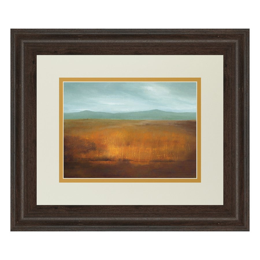 Classy Living Last Light Wall Art Double Mat 40"x34", Cinnamon Mocha - DM5468