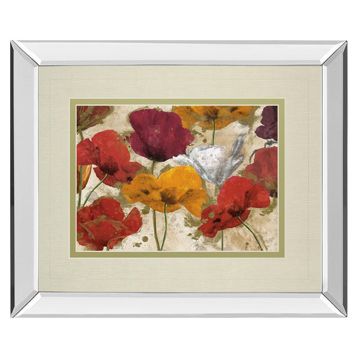 Classy Living Floral Symphony Wall Art 40"x34", Mirrored