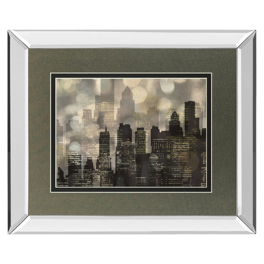 Classy Living City Lights Wall Art 40"x34", Mirrored - DM5470MF