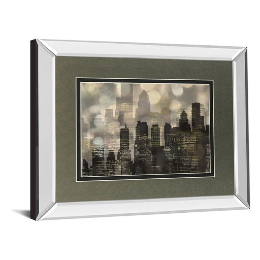 Classy Living City Lights Wall Art 40"x34", Mirrored