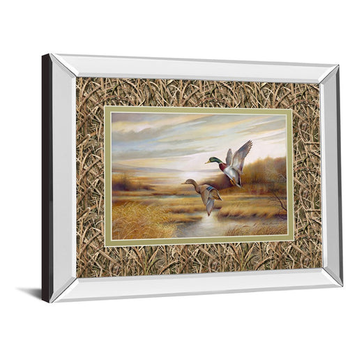 Classy Living Mallard Flight Wall Art 40"x34", Mirrored