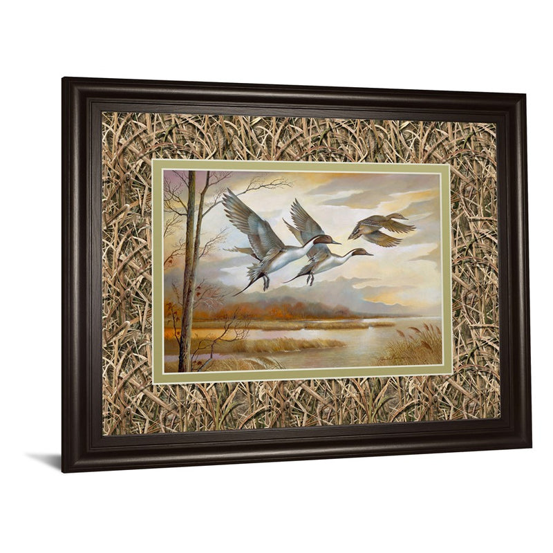 Classy Living WIId Harmony Wall Art Double Mat 40"x34", Brown