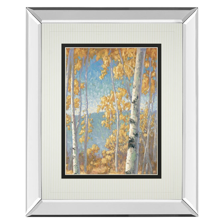Classy Living Honey Birch II Wall Art 34"x40", Mirrored