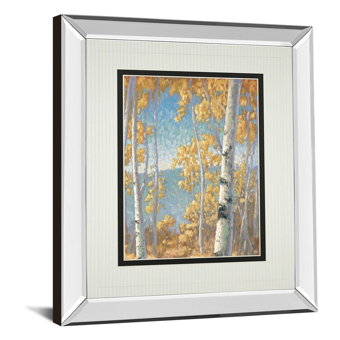 Classy Living Honey Birch II Wall Art 34"x40", Mirrored