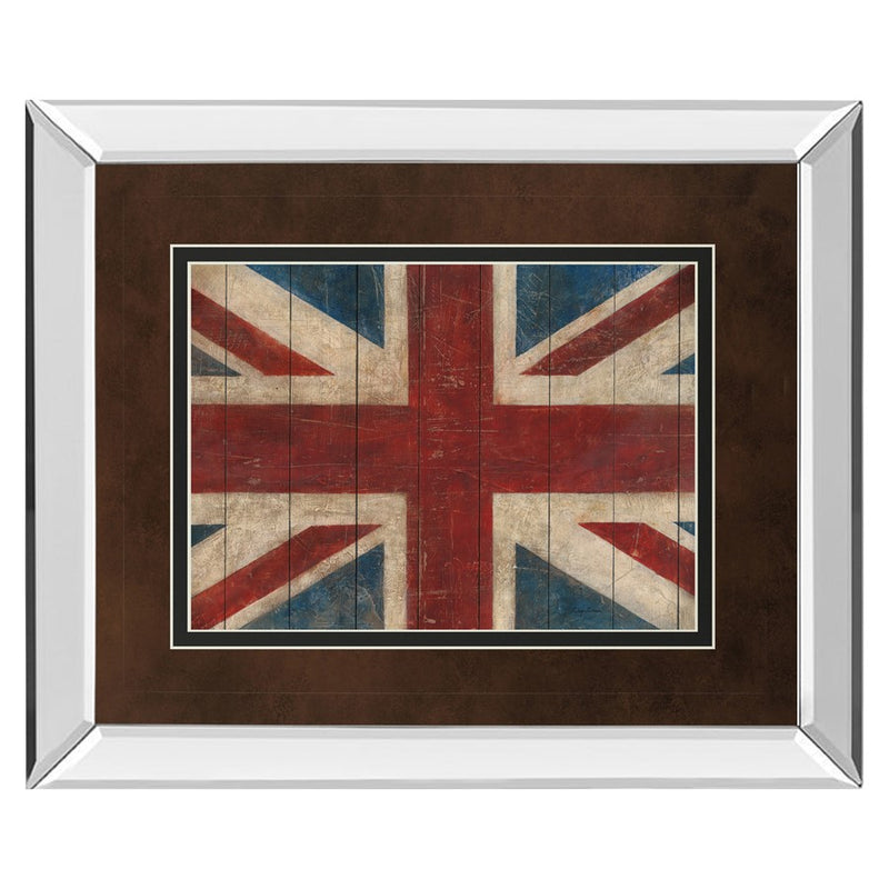Classy Living Heritage Flag Wall Art 40"x34", Mirrored