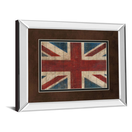 Classy Living Heritage Flag Wall Art 40"x34", Mirrored