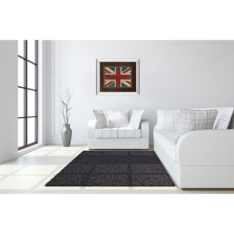 Classy Living Heritage Flag Wall Art 40"x34", Mirrored