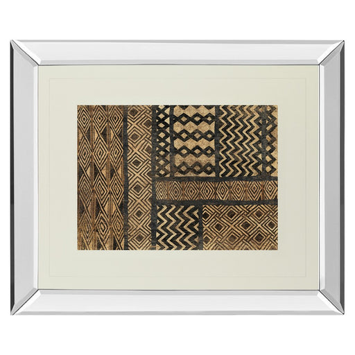 Classy Living Kuba Pattern Wall Art 40"x34", Mirrored
