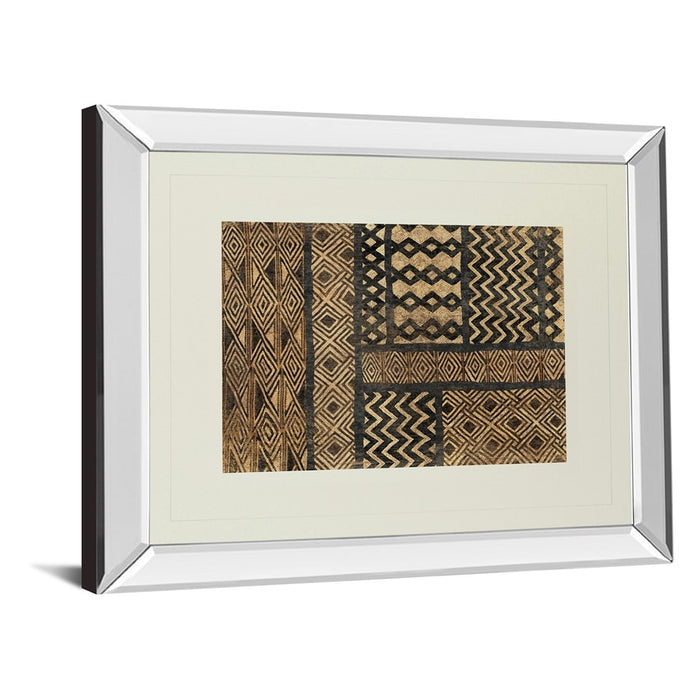 Classy Living Kuba Pattern Wall Art 40"x34", Mirrored