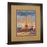Classy Living Evening Glow Wall Art Double Mat 34"x40", Dark Chocolate