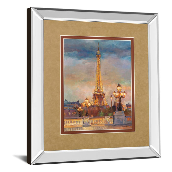 Classy Living Evening Glow Wall Art 34"x40", Mirrored