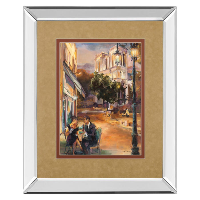 Classy Living Parisian Evening Wall Art 34"x40", Mirrored