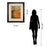 Classy Living Head Over Heels Wall Art Double Mat 34"x40", Chocolate