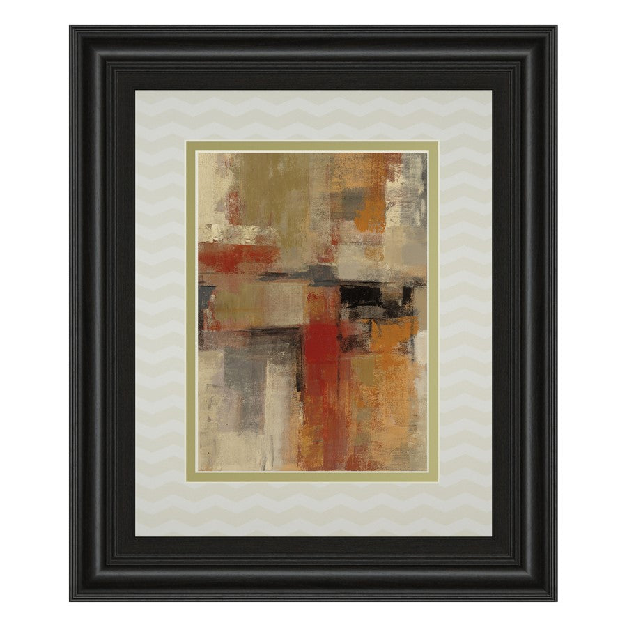 Classy Living Intersection Harmony Wall Art Double Mat 34"x40", Aura