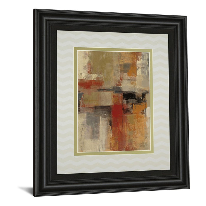 Classy Living Intersection Harmony Wall Art Double Mat 34"x40", Aura