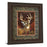 Classy Living Noble Stag Wall Art Double Mat 34"x40", Cinnamon Mocha