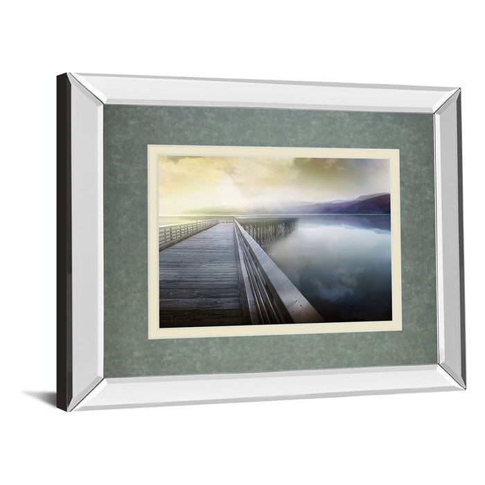 Classy Living Tranquil Pier Wall Art 40"x34", Mirrored