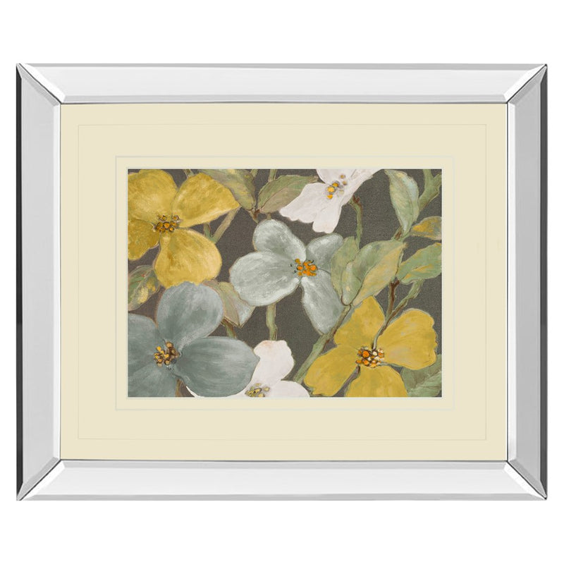 Classy Living Muted Blooms Wall Art 40"x34", Mirrored