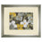 Classy Living Garden Party Gray Wall Art Double Mat 40"x34", Silver