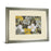 Classy Living Garden Party Gray Wall Art Double Mat 40"x34", Silver