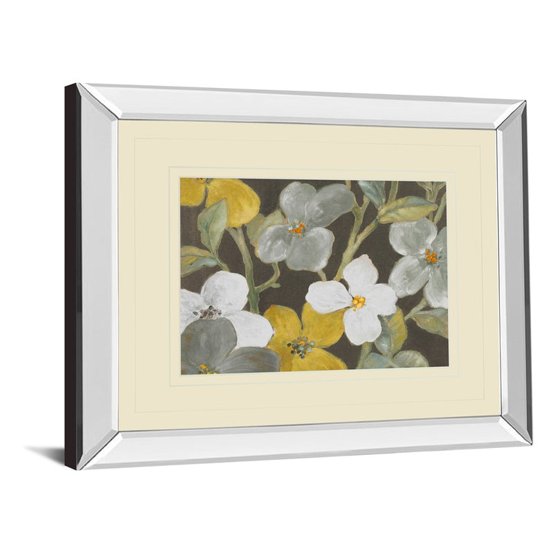 Classy Living Garden Party Gray Wall Art 40"x34", Mirrored