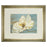 Classy Living Serene Peony Wall Art Double Mat 40"x34", Crisp Chardonnay