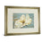 Classy Living Serene Peony Wall Art Double Mat 40"x34", Crisp Chardonnay