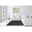 Classy Living Serene Peony Wall Art Double Mat 40"x34", Crisp Chardonnay