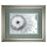 Classy Living Crystalline Bloom Wall Art Double Mat 40"x34", Silver