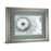 Classy Living Crystalline Bloom Wall Art Double Mat 40"x34", Silver