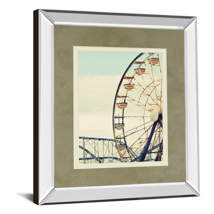 Classy Living Vintage Ferris Wheel Wall Art 34"x40", Mirrored