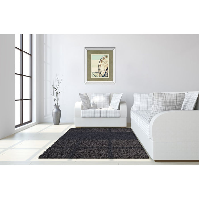 Classy Living Vintage Ferris Wheel Wall Art 34"x40", Mirrored